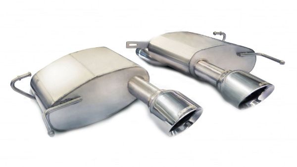 Picture of 2.5 Inch Axle-Back Sport Dual Exhaust 4.5 Inch Polished Tips 11-15 Cadillac CTS-V Coupe 6.2L V8 Stainless Steel Corsa Performance