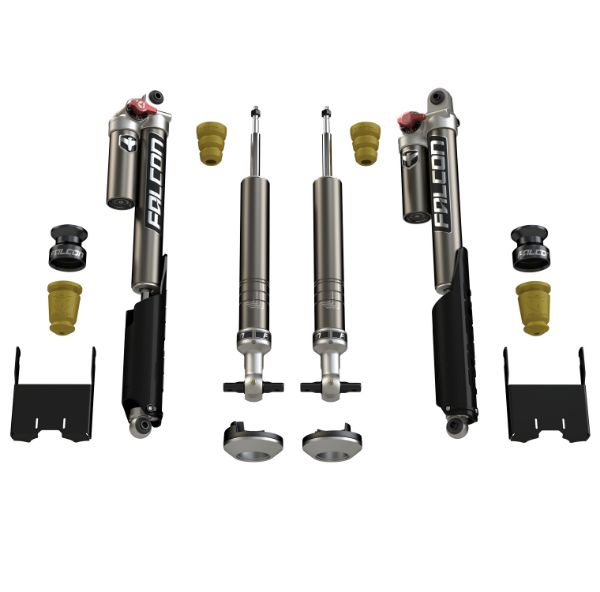 Picture of 2015+ Ford F-150 Falcon 2.25 inch Sport Tow/Haul Shock Leveling System