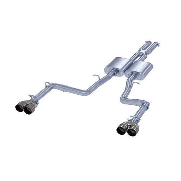Picture of 15-22 Dodge Challenger Aluminized 2.5 Inch Cat Back Dual Rear Exit Exhaust System MBRP