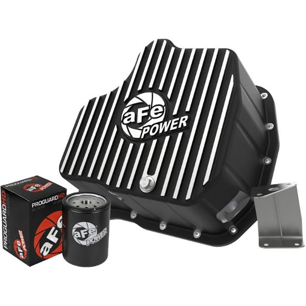 Picture of AFE Pro Series Deep Engine Oil Pan 11-16 LML Duramax