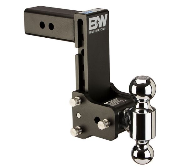Picture of B&W Hitch Tow & Stow 2-1/2" Receiver Hitch (Black) 7" Drop