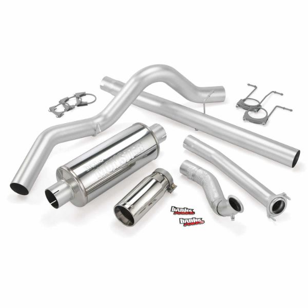 Picture of Monster Exhaust System Single Exit Chrome Tip 94-97 Ford 7.3L ECSB Banks Power