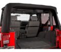 Picture of Pet Barrier For 11-Present Jeep Wrangler JK 2-Door Kit Steel Satin Black Bestop