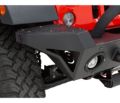 Picture of Jeep JK Bumper End Caps HighRock 4X4 Front Modular Steel 07-18 Jeep JK 2/4 Door Black PC Pair Bestop