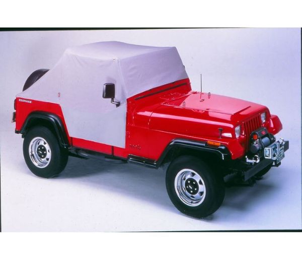Picture of Jeep CJ/YJ Trail Cover All Weather For 76-91 Jeep CJ-7/YJ Wrangler Charcoal/Gray Bestop