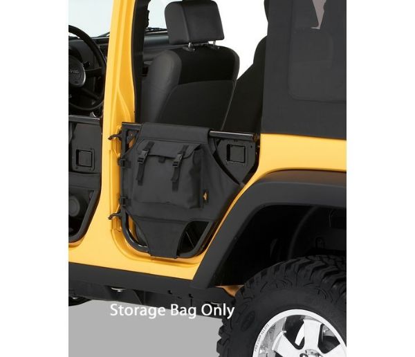 Picture of Jeep JK Unlimited Storage Bags Element Doors HighRock 4X4 Rear 07-18 Jeep Wrangler JK Unlimited Pair Black Diamond Bestop