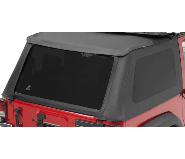 Picture of Jeep JK Tinted Window Kit For Trektop NX Top 07-18 Jeep Wrangler JK Black Diamond Bestop
