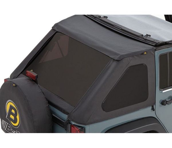 Picture of Jeep JK Unlimited Tinted Window Kit For Trektop NX Top 07-18 Jeep Wrangler JK Unlimited Black Diamond Bestop