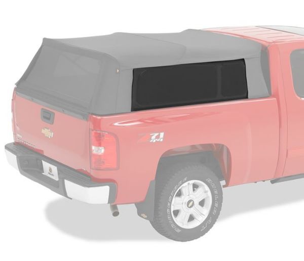 Picture of Jeep Tinted Window Kit Fits Supertop For Truck P/N: 76301, 76302, 76303, 76304, 76305, 76306 In Black Diamond Bestop