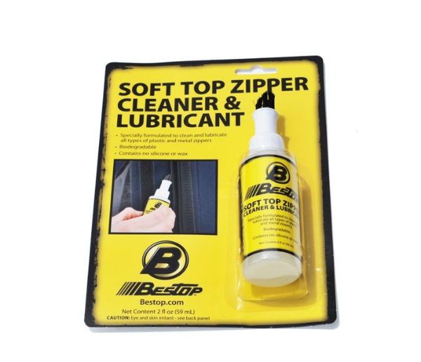 Picture of Bestop Soft Top Zipper Cleaner And Lubricant No Silicone No Wax 2oz Bottle Retail Packaged Bestop