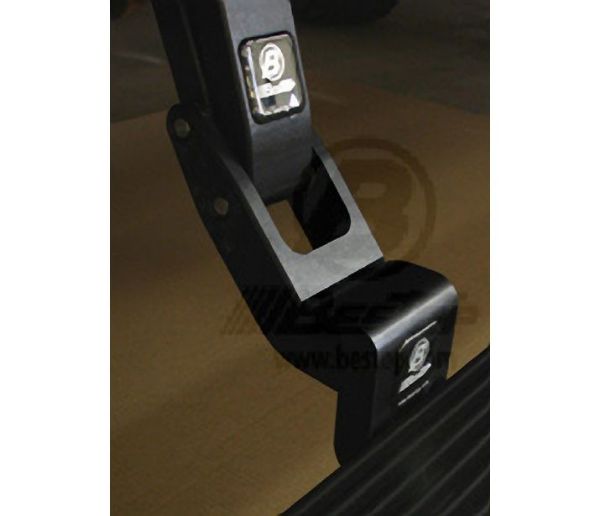 Picture of Running Boards Powerboard Extension Arms 2 Inch Fits All Powerboards Set Black Bestop