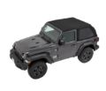 Picture of Trektop NX Soft Top Black Twill For 18-19 Jeep Wrangler JL 2 Door Bestop