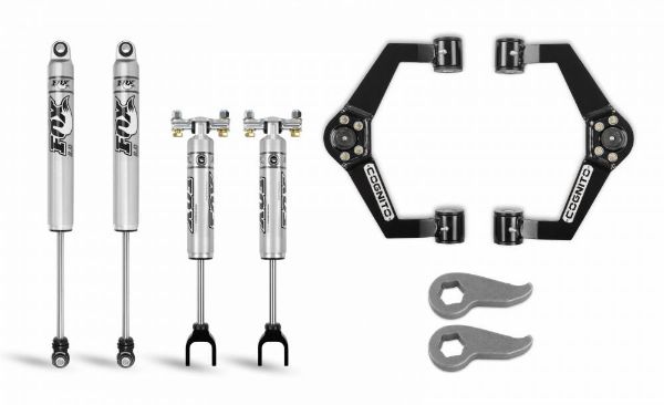 Picture of Cognito 3-Inch Performance Leveling Kit With Fox PS 2.0 IFP Shocks for 20-22 Silverado/Sierra 2500/3500 2WD/4WD