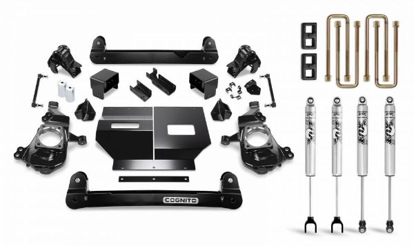 Picture of Cognito 4-Inch Standard Lift Kit with Fox PS 2.0 IFP for 20-24 Silverado/Sierra 2500/3500 2WD/4WD