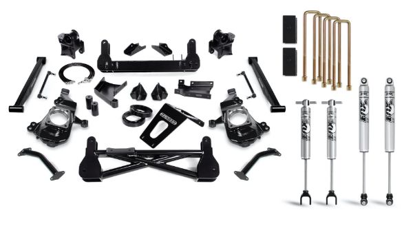 Picture of Cognito 7-Inch Standard Lift Kit with Fox PSMT 2.0 Shocks For 20-22 Silverado/Sierra 2500/3500 2WD/4WD