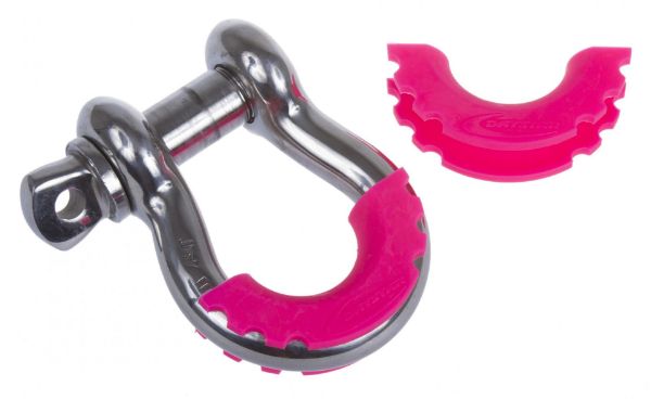 Picture of D-RING / Shackle Isolator Fluorescent Pink Pair Daystar