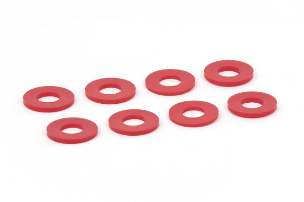 Picture of D-RING / Shackle Washers Set Of 8 Red Daystar