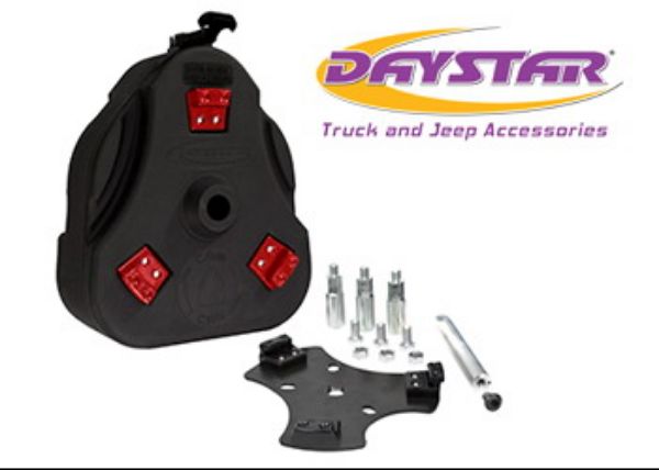Picture of 07-14 FJ Cruiser Cam Can Black Complete Kit Non-Flammable Liquids Includes Spout Daystar