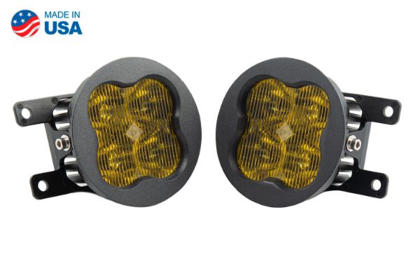Picture of SS3 LED Fog Light Kit for 2019 Ram 1500 (non-LED) Yellow SAE/DOT Fog Sport Diode Dynamics