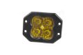 Picture of Worklight SS3 Pro Yellow Spot Flush Single Diode Dynamics