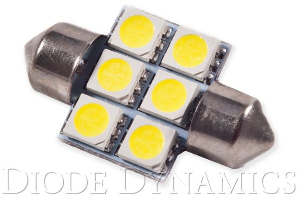 Picture of 31mm SMF6 LED Bulb Amber Single Diode Dynamics