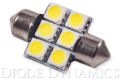 Picture of 31mm SMF6 LED Bulb Green Single Diode Dynamics
