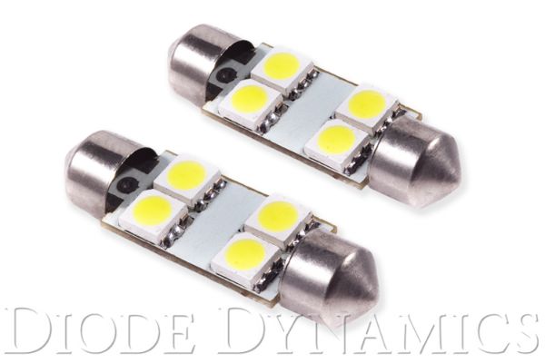 Picture of 39mm SMF4 LED Bulb Green Pair Diode Dynamics