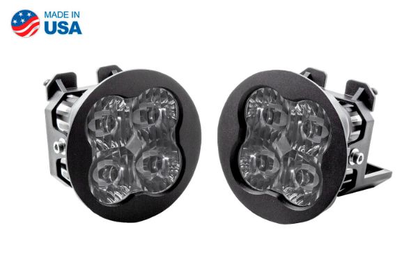 Picture of SS3 LED Fog Light Kit for 2014-2018 GMC Sierra 2500/3500 White SAE/DOT Driving Sport Diode Dynamics