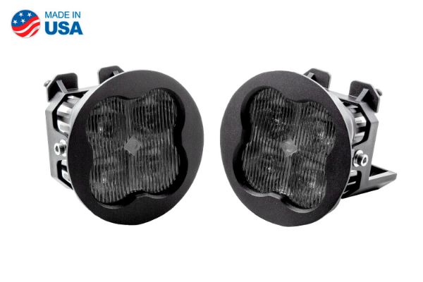 Picture of SS3 LED Fog Light Kit for 2014-2018 GMC Sierra 2500/3500 White SAE/DOT Fog Sport Diode Dynamics