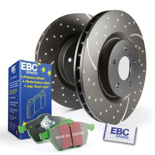 Picture of EBC Stage 3 Truck and SUV Rear Brake/Rotor Kit 01-10 GM 2500/3500HD