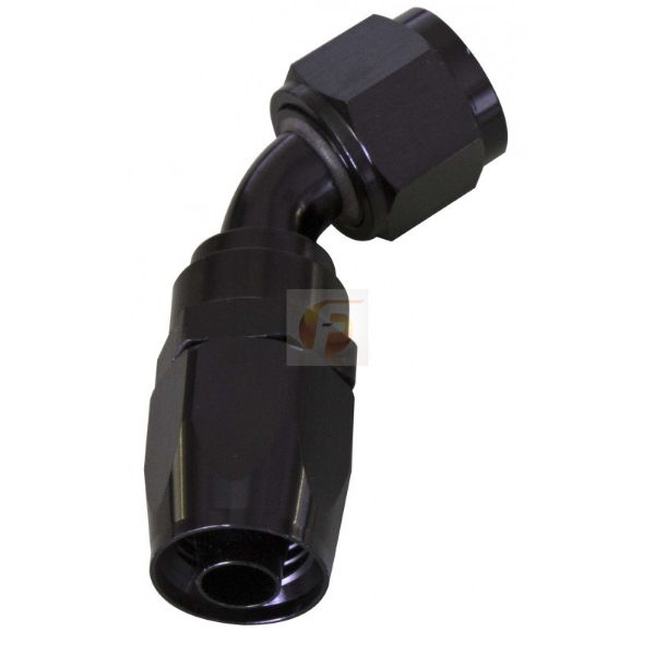 Picture of -10 45 degree AN to Hose Reusable Fitting Fleece Performance