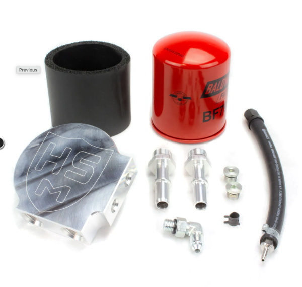 Picture of H&S Ford 11-22 6.7L Fuel Filter Conversion Kit