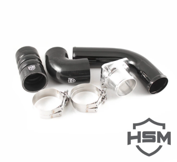 Picture of H&S Intercooler Pipe Upgrade Kit 11-16 Ford 6.7L (Tuning Required) (Black)