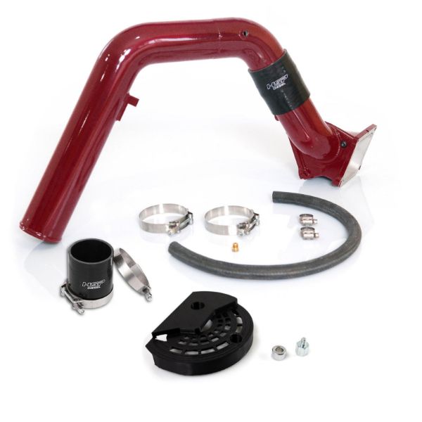 Picture of 2007.5-2010 Chevrolet / GMC Max Flow Bridge and Cold Side Tube Over Alt Candy Red HSP Diesel