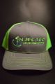 Picture of INJECTED MOTORSPORTS Snap Back Trucker Style 112 Hat- Charcoal/blue