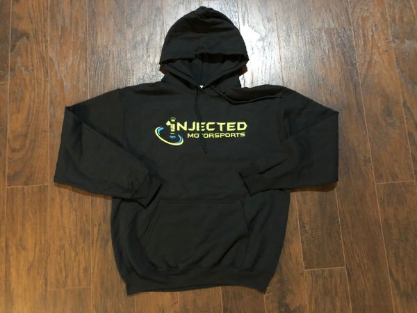 Picture of Clone of INJECTED MOTORSPORTS 50/50 Poly Cotton Black Hoodie