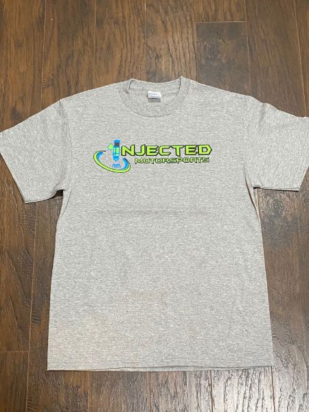 Picture of Injected Motorsports Original Logo T-shirt 50/50 Heather Grey