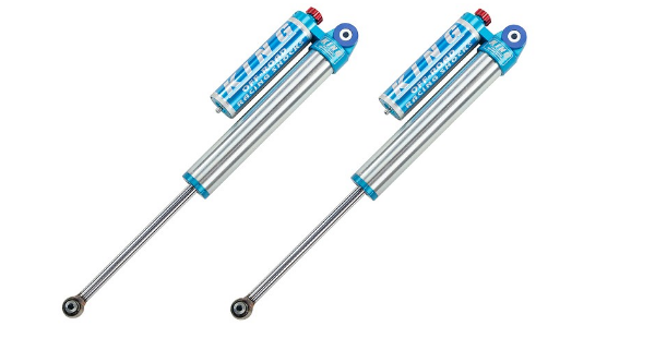 Picture of King OEM Performance Series 2.5 Adjustable Piggyback Rear Shocks (Pair) 09-14 Ford F-150 4WD