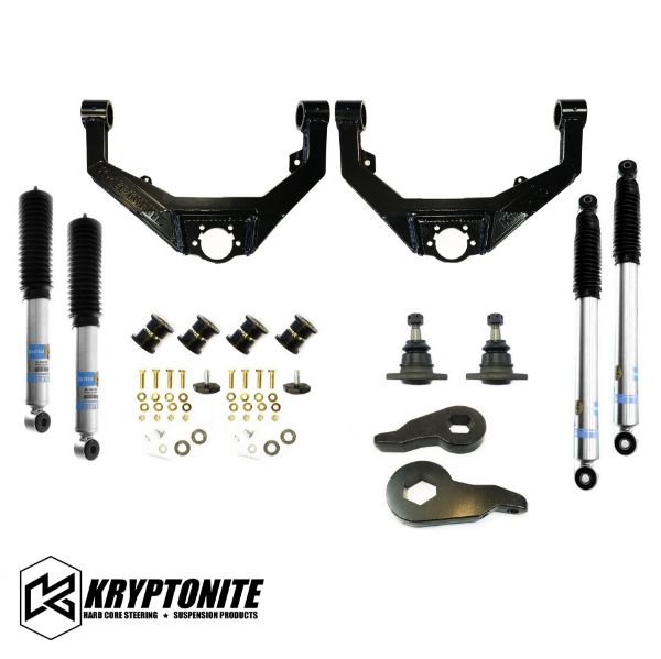 Picture of Kryptonite Stage 3 Leveling Kit With Bilstein Shocks 2001-2010 GM