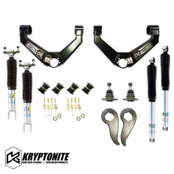 Picture of Kryptonite Stage 3 Leveling Kit 2011-2019 GM 2500/3500 W/ Bilstein 5100