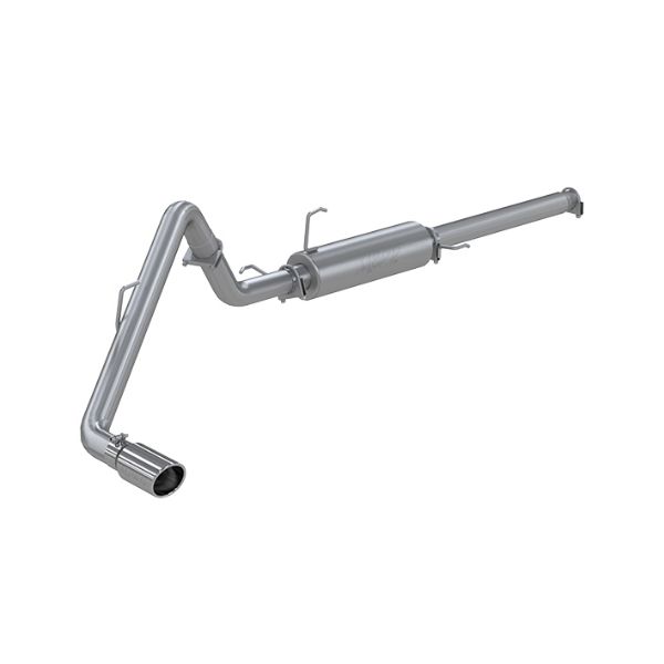 Picture of Cat Back Exhaust System Single Side Aluminized Steel For 04-05 Dodge Ram 1500 4.7L Crew Cab/Short Bed MBRP