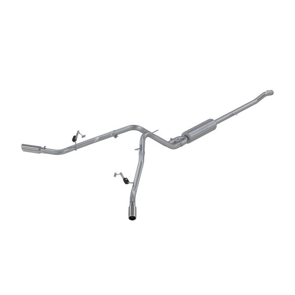 Picture of Cat Back Exhaust System Dual Split Side T409 Stainless Steel For 05-07 Dodge Ram Dakota 3.7/4.7L MBRP