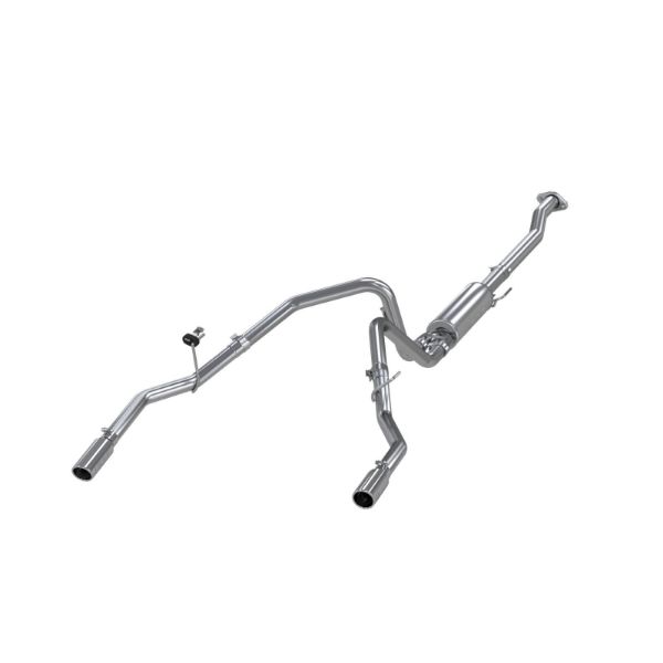 Picture of Installer Series Ford 3 Inch Cat Back Exhaust System Dual Split Rear For 09-10 Ford F-150 EC-not 8' bed/Crew Cab-all beds MBRP