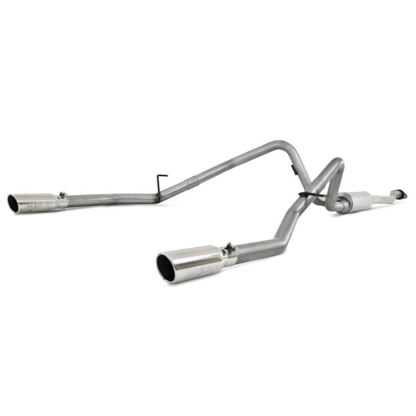 Picture of 2.5 Inch Cat Back Exhaust System Dual Rear Exit For 11-14 Ford F-150 V6 EcoBoost T409 Stainless Steel MBRP