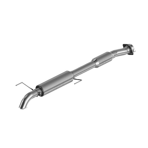 Picture of 3 1/2 Inch Cat Back Exhaust System Single Turn Down With Exhaust Resonator For 11-14 Ford F-150 Raptor 6.2L Crew Cab/Short Bed Extended Cab Short Bed Aluminized Steel MBRP