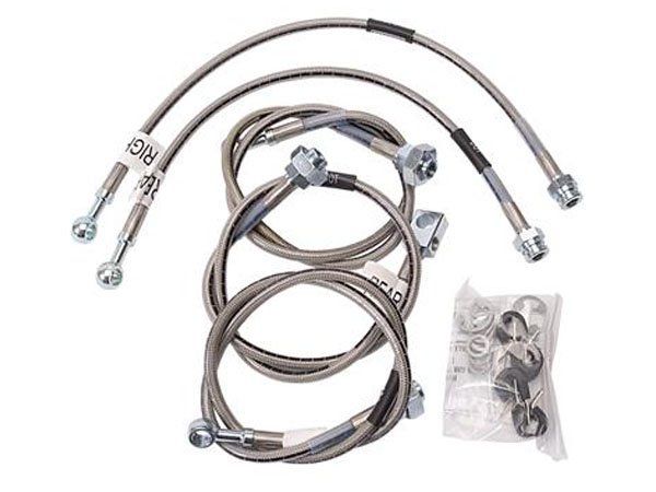 Picture of Russell Braided Stainless Steel Brake Line Kit 2001-2007 Duramax 4"-6" Lift