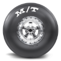 Picture of ET Drag 15.0 Inch 29.5/9.0-15 Logo White Letter Racing Bias Tire Mickey Thompson