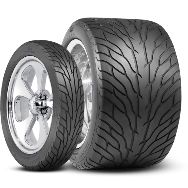Picture of Sportsman S/R 17.0 Inch 27X8.00R17LT Black Sidewall Racing Radial Tire Mickey Thompson