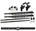 Picture of OUO Traction Bar Package Long Gusset, Under Frame, 3.5" & 4" Axle 17+ Ford F250/350