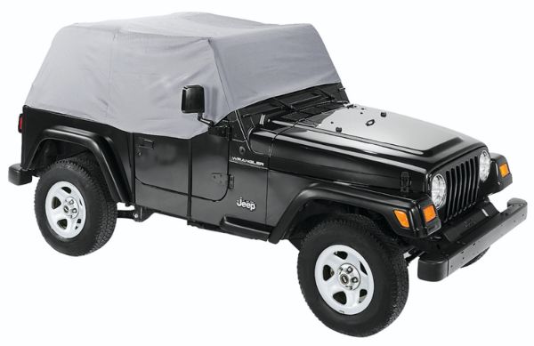 Picture of Jeep Canopy Cover 76-91 CJ7/Wrangler Vinyl Charcoal Pavement Ends By Bestop